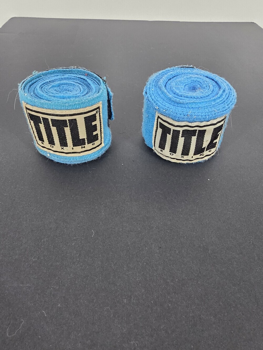 TITLE Boxing Hand Wraps 180" Blue Mexican Style MMA Muay Thai Punching Pair